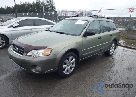 2007 Subaru Outback Outback 2.5I z USA, uszkodzony, nr VIN 4S4BP61C377300872